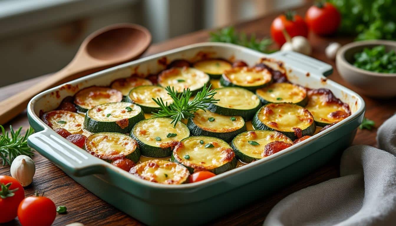 découvrez nos astuces simples et rapides pour réussir une délicieuse courgette au four, parfaite pour un plat savoureux et sain.