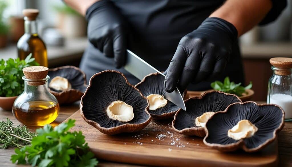 découvrez comment cuisiner la trompette de la mort pour réussir une recette savoureuse et goûteuse, avec des conseils simples et efficaces.