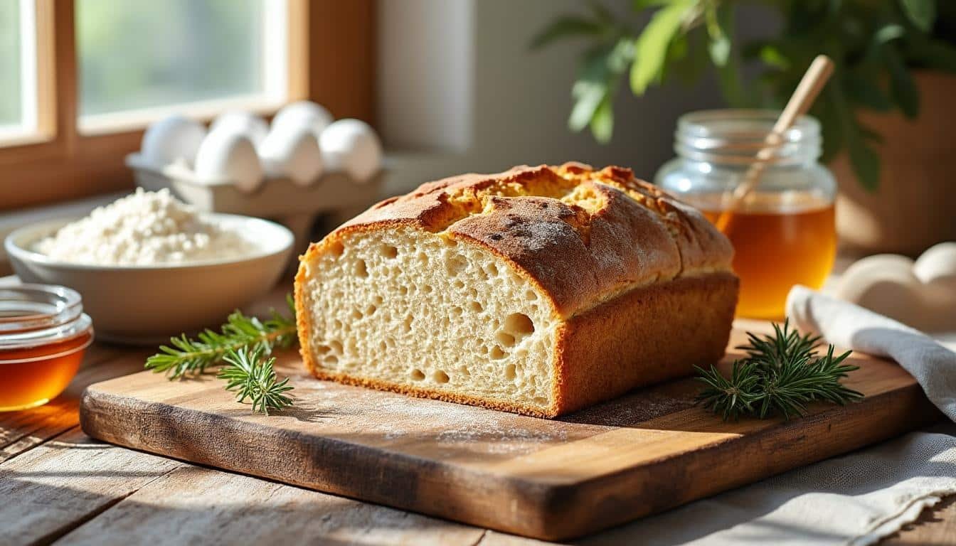 découvrez une recette simple et rapide pour préparer un pain sans gluten moelleux et savoureux, parfait pour toutes les occasions. suivez nos astuces pour réussir un pain léger et délicieux chez vous.