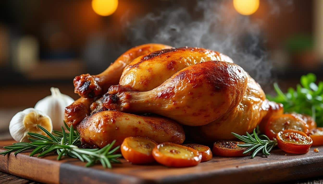 découvrez nos astuces pour réussir une cuisse de dinde au four tendre et savoureuse, avec une cuisson parfaite et des saveurs délicates.