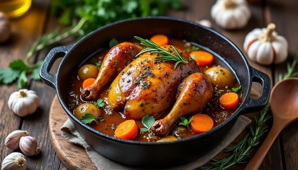découvrez notre recette facile de pintade en cocotte, idéale pour un repas savoureux et convivial. simple à préparer, elle ravira toute la famille avec ses saveurs délicates.