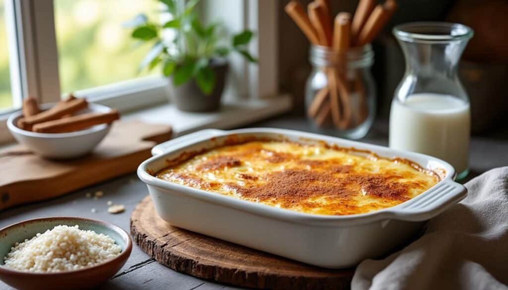découvrez la recette traditionnelle de la teurgoule, un dessert normand réconfortant, avec nos astuces pour réussir ce riz au lait parfumé à la cannelle à la perfection.